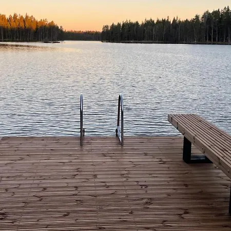 펜션 Well Equipped Facing 2 Lakes